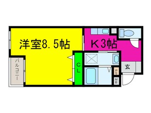 ブリックメゾン金剛の物件間取画像